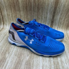 Under Armour Speedform Apollo Men's Size 13 Blue Gray Running Shoes 1245952-407