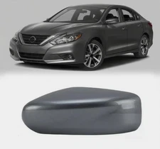 For Nissan Altima Sedan 2013-2018 Gray Left Side Car Rearview Mirror Cap Cover
