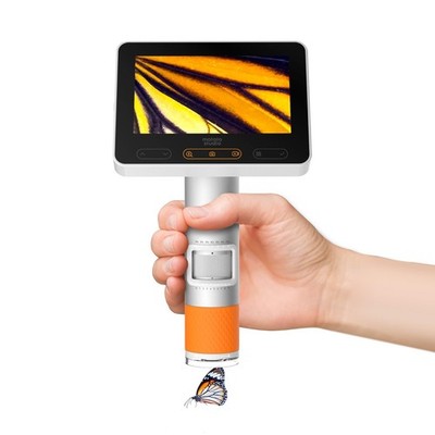 MX2-A Handheld Microscope for Kids, Portable Digital Microscope 100-1600X wit...
