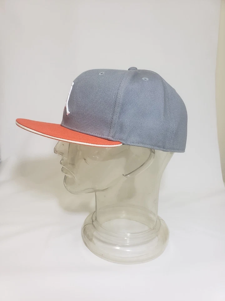 Gorra ajustada Air Jordan gris naranja 7 3/4 Foto 3 de 4