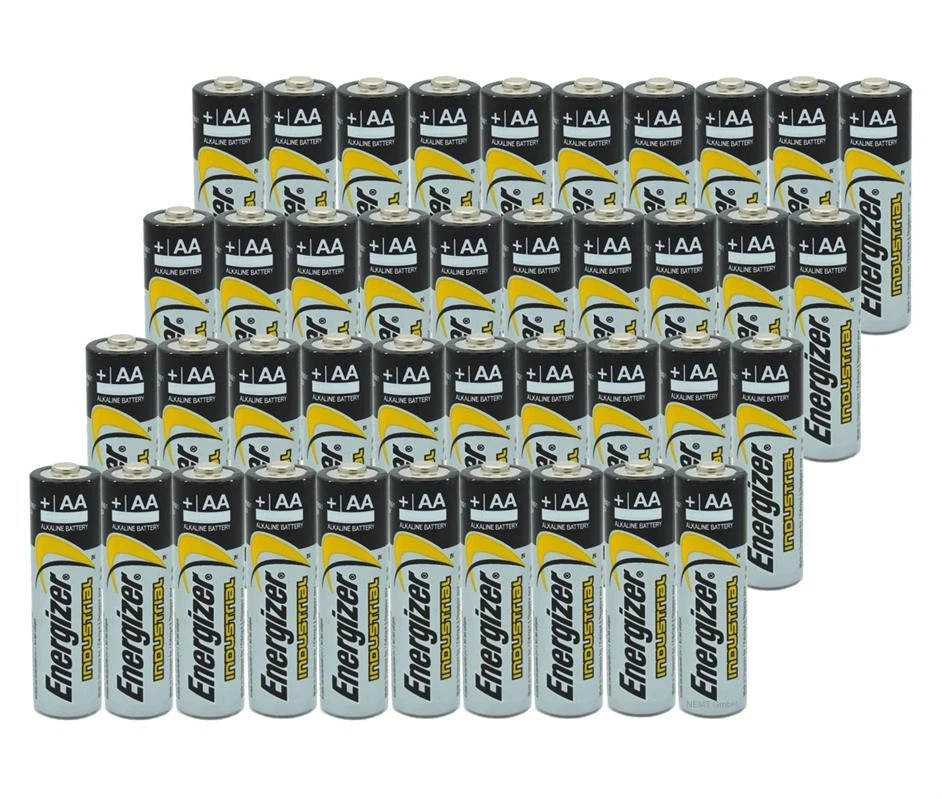 40 x Energizer Industrial AA Mignon LR06 Alkaline Batterien - Bild 1 von 1