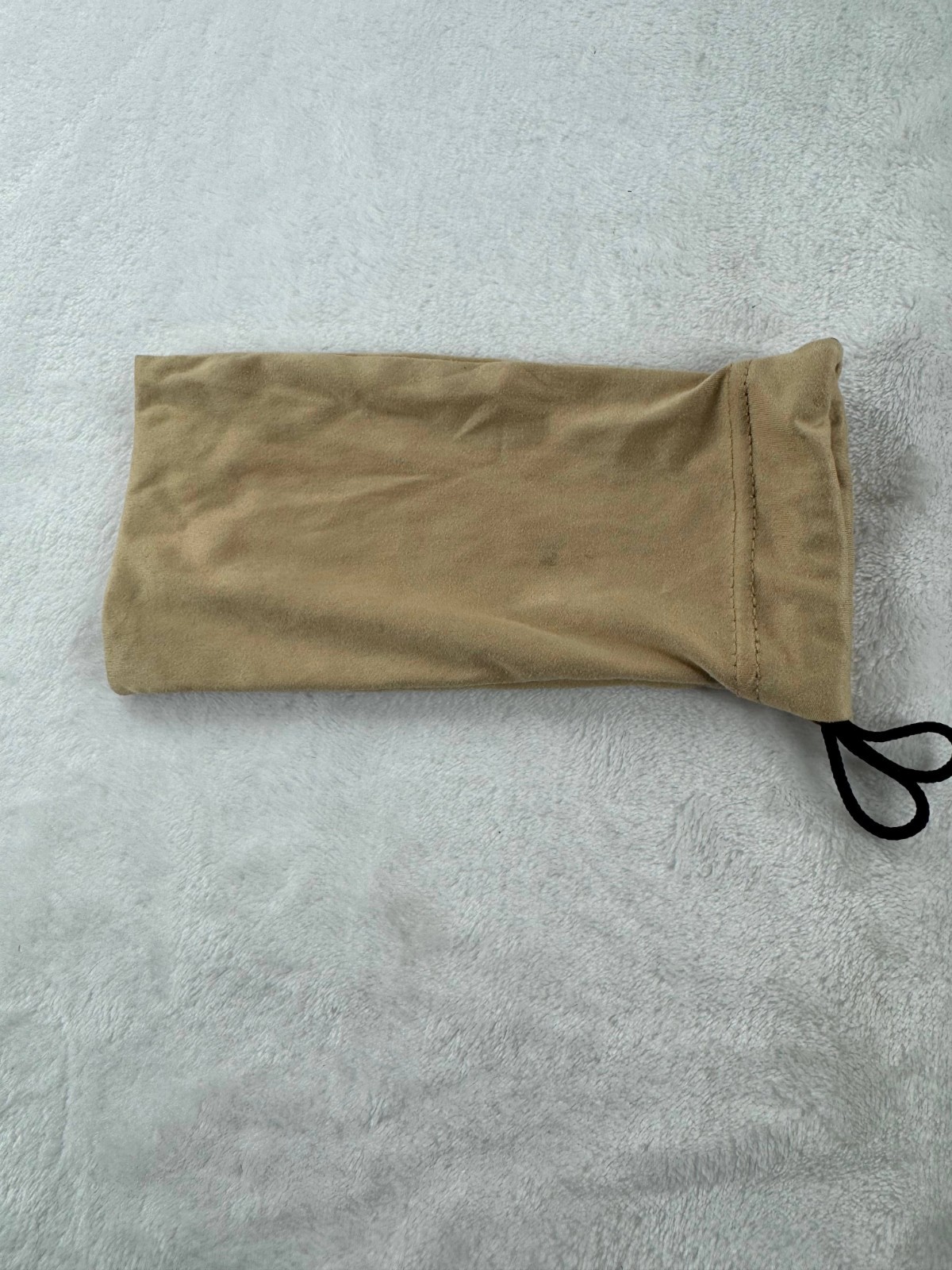 Chanel Authentic Microfiber Sunglasses Beige Draw… - image 5