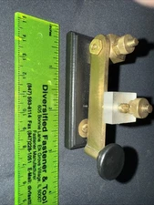 ham radio morse code QRP key telegraph  POTA SOTA LIGHT WEIGHT Unknown Mfg