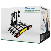 Peruzzo FahrradträGer Parma 4 Black FüR 4 FahrräDer 60 Kg Top
