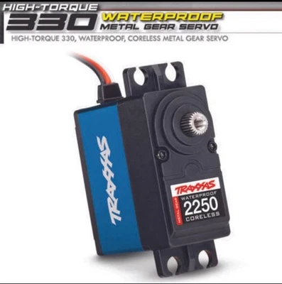 Traxxas 2250 Digital High-Torque 330 Waterproof Coreless Metal Gear Servo Blue - Image 1 of 2