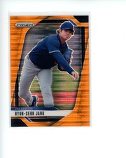 2025 Panini Prizm Orange Pulsar #258 Hyun-Seok Jang #d 290/399