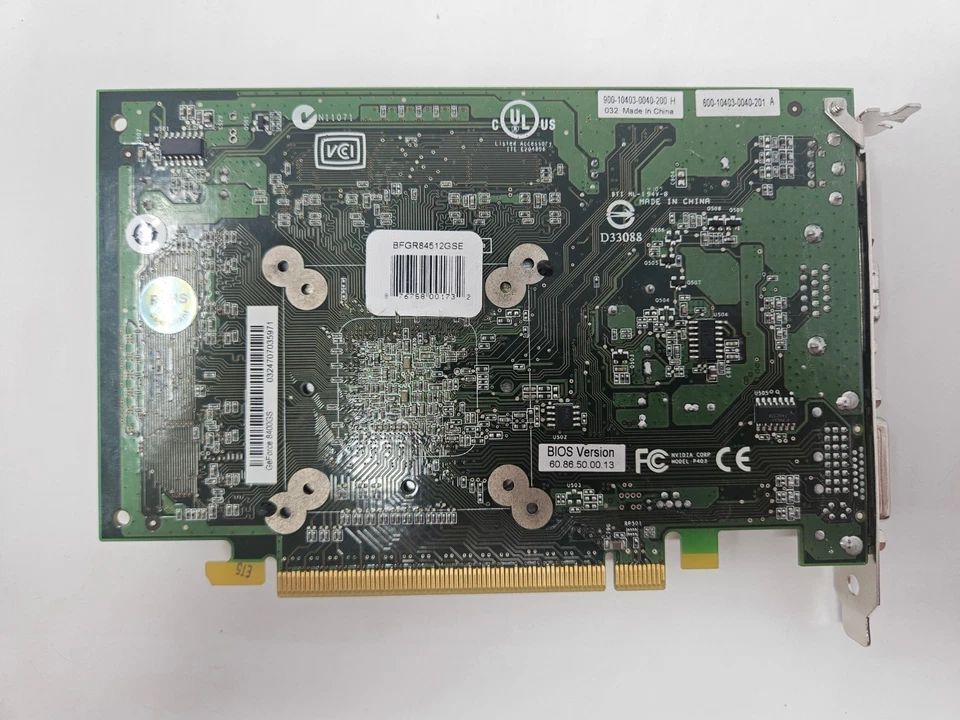 BFG GeForce 8400GS 512MB DDR2 PCI Express - TESTED - Image 3 of 4