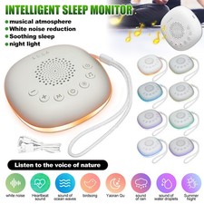 White Noise Machine Sleep Sound Therapy Relaxation For Adults Baby Nature Sounds