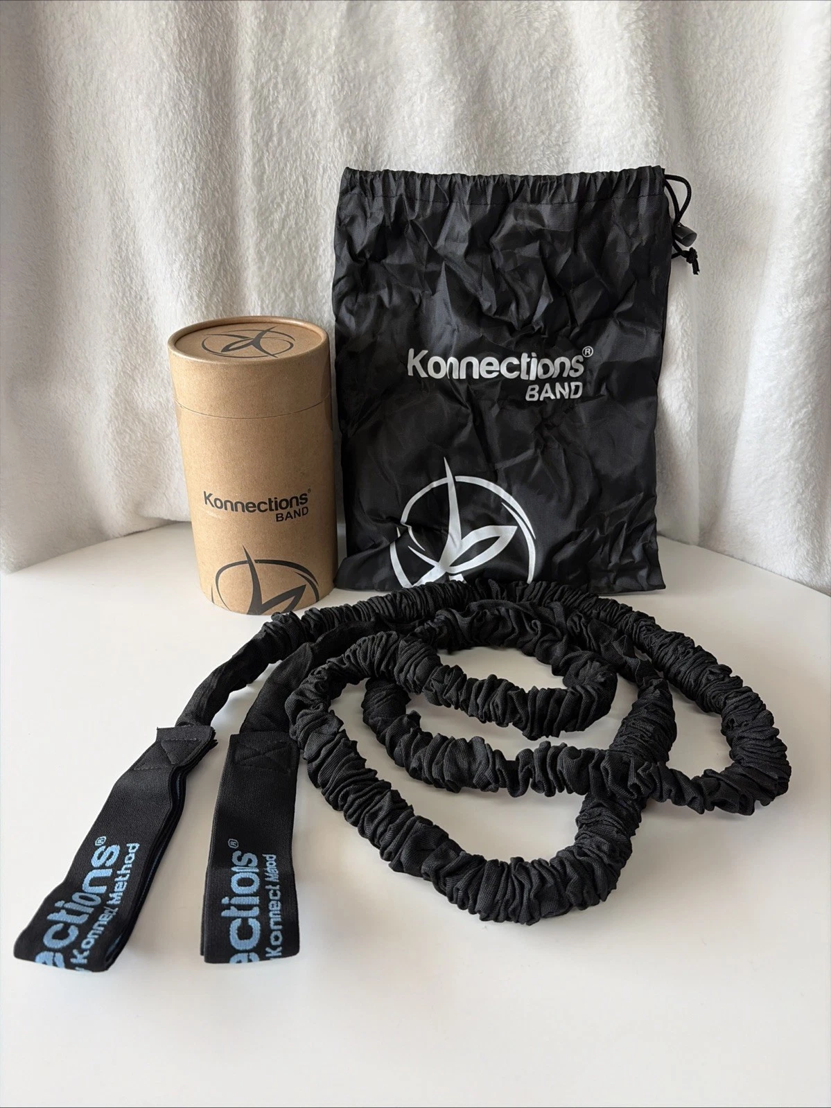 Fabric Covered Resistance Band Revolutionary Pilates Enhancement Tool for Str...
