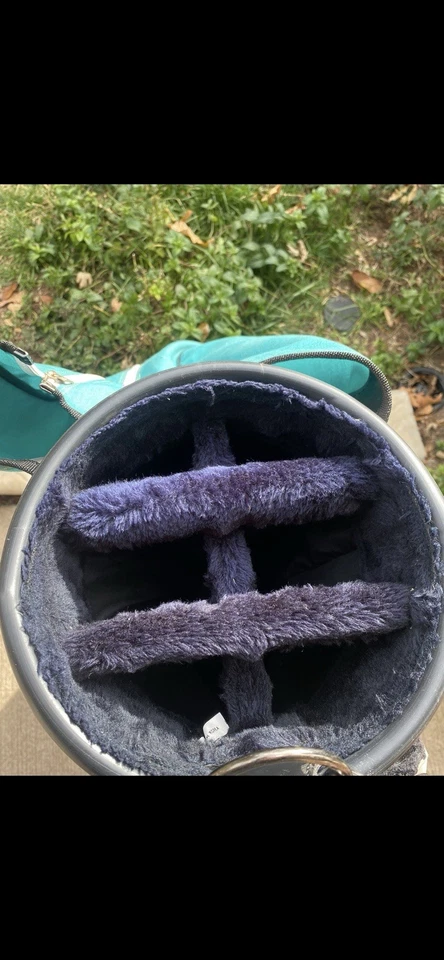 Bolsa de Golf Fila Hecha en Corea Superior De Colección Golf Tamaño Completo Verde Blanco Azul Foto 4 de 4