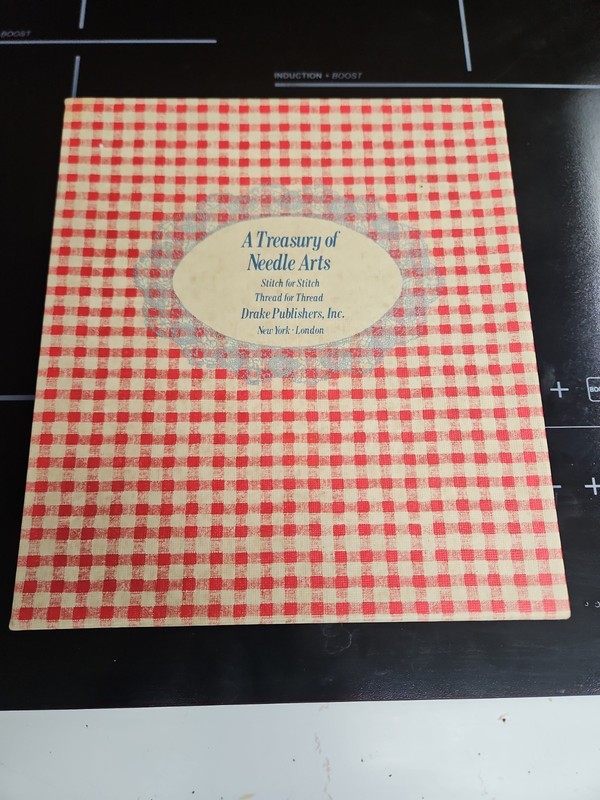 A Treasury of Needle Arts Stitch Guide Book and Patterns 1974 Drake Publishers