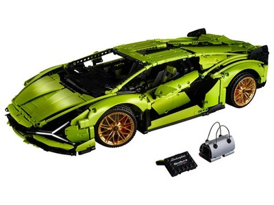 LEGO Technic Lamborghini Siân FKP 37 42115 NEW SEALED DAMAGED BOX