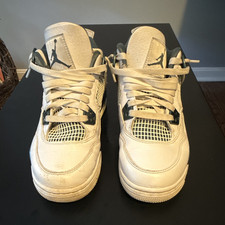Jordan Air Jordan 4 Unisex Kids Sneaker White...