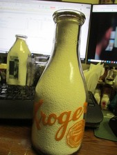 Toledo, Ohio Kroger TRPQ Milk Bottle 1944 OH ...
