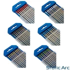 10x TIG WELDING TUNGSTEN ELECTRODE TIPS BLUE/GREEN/GREY/RED/WHITE 1.6/2.4/3.2mm