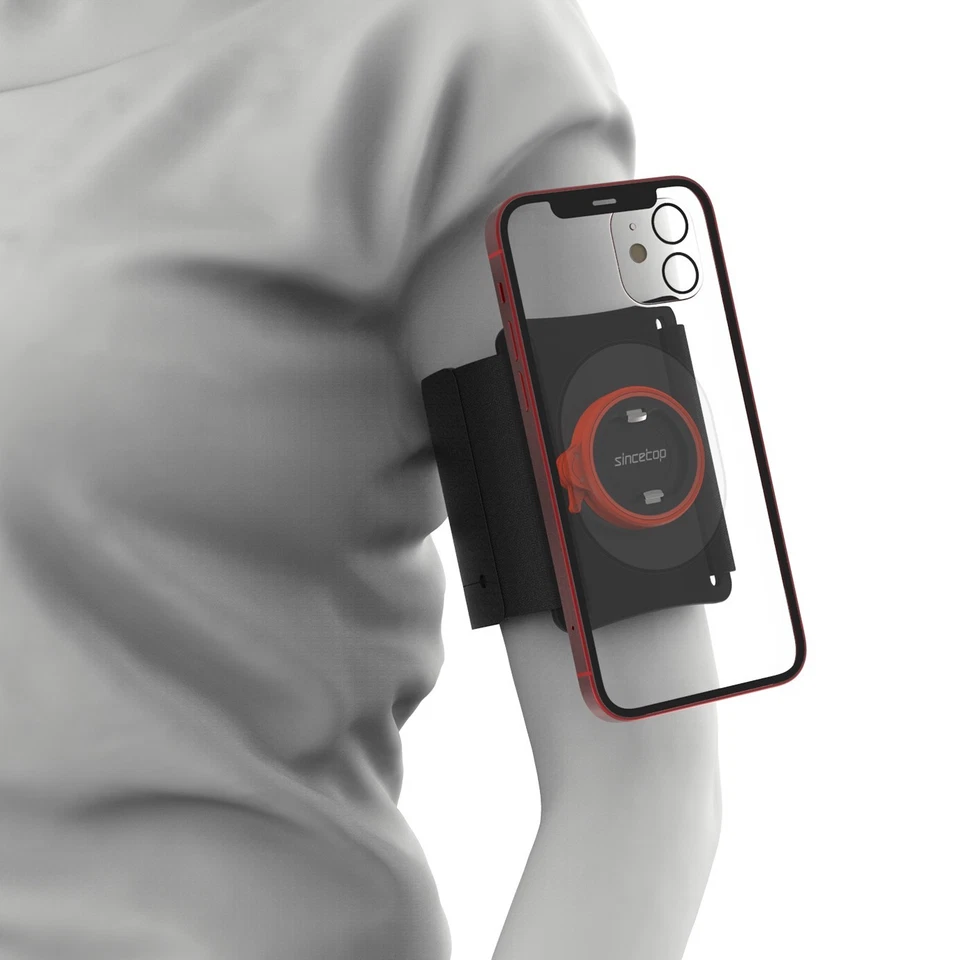 Universal Running Armband Sports Wristband Phone Holder with Quick Mount - Image 4 of 4