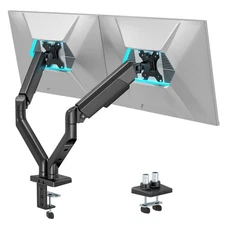 Dual Monitor Mount, Heavy Duty Monitor Arms for 2 Monitors for 17-35 inch, Fu...