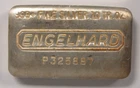 10oz .999 Fine Silver Engelhard Cast Bars Lot of 4 #18, 87, 88, 90