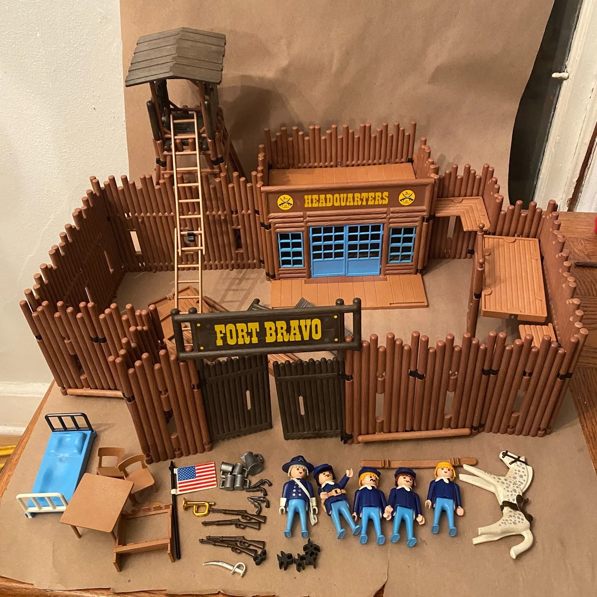 Hotel Playmobil PLAYMOBIL VINTAGE 3773 Western Fort Bravo