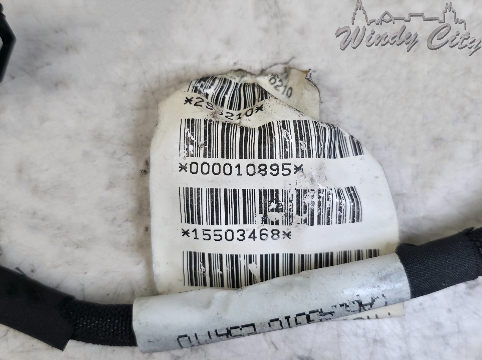 MASERATI 3.0L F160 ENGINE LEFT SIDE FUEL INJECTOR WIRING HARNESS CONNECTORS