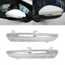 Paar LED Spiegelblinker Außenspiegel Blinker Für Peugeot 2008 I 208 I 2012-2019