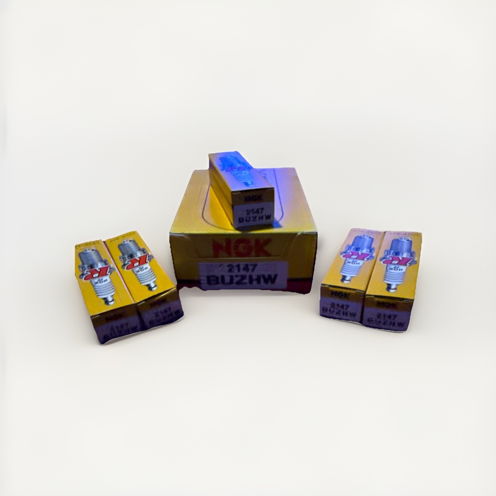 NOS NGK BUZHW Spark Plugs Qty-15 2147 Made in Japan.  Fast Free Shipping