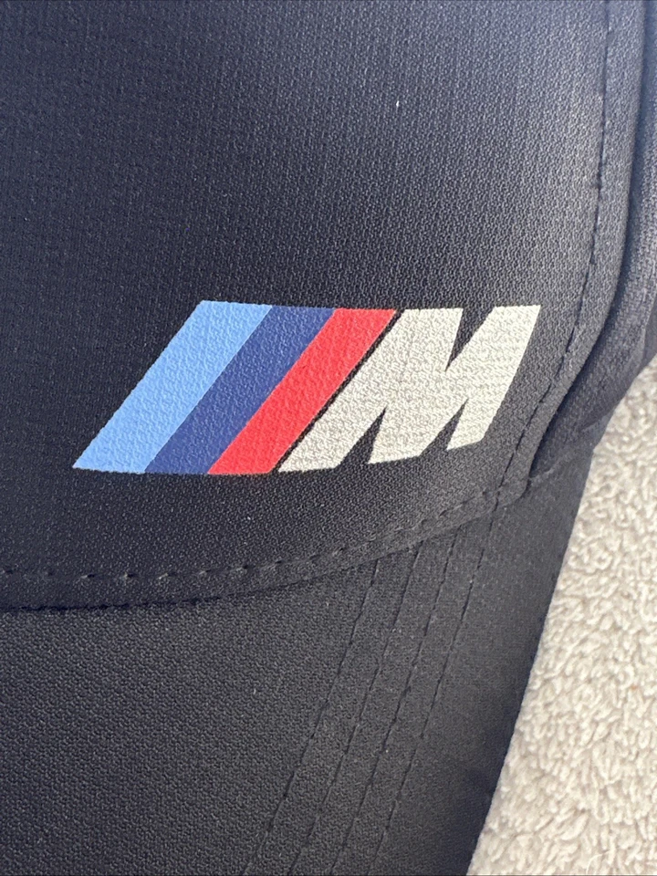 宝马 M 帽子高尔夫棒球黑色回忆可调节肩带 — 第 2/4 张图片