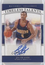 2019-20 National Treasures Timeless Talents Signatures 27/99 Jalen Rose Auto ib1