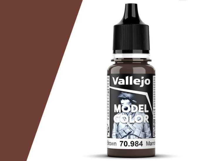 Vallejo VA984 18ml - Model Color - Flat Brown (155)