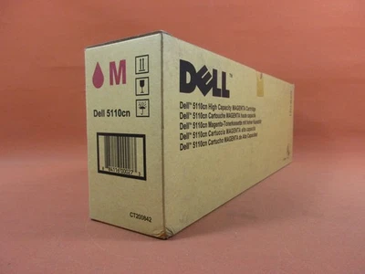 DELL 5110cn Toner Magenta Original Neuf OVP - Photo 1/4