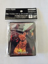 Dracule Mihawk One Piece Card Game Official Card Sleeves 13 New Factory Sealed