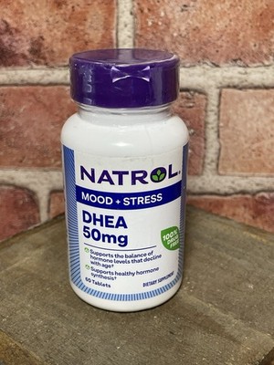 Natrol Dhea 50Mg Tablets To Promote Healthy Mood - 60