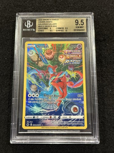 Deoxys graded BGS 9.5 for sale on eBay
