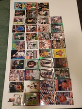 Lot of 42) interesting Baseball Basketball Football cards 