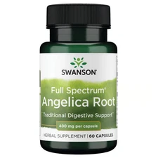 Swanson Full Spectrum Angelica Root 400 mg 60 Capsules