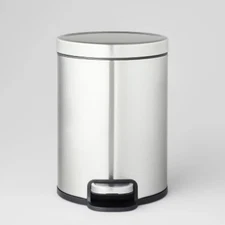 5L Round Step Trash Can 