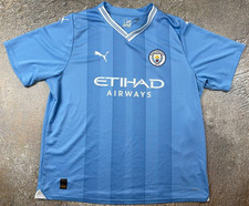 Manchester City 2023/2024 Puma Home football shirt Soccer Jersey size 2XL