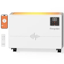 Wall Heater with Wireless and Remote Control, 1500W Space Heaters for Indoor ...