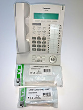 PANASONIC KX-T7633-W PHONE 3 LINE DISPLAY