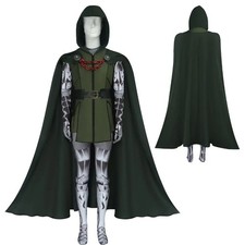 Avengers Doomsday Doctor Doom Cosplay Costume Outfit Halloween Hooded Uniform