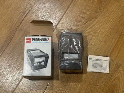 Vintage GAF Pana-Vue 2 Lighted 2x2 Slide Viewer BRAND NEW Open Box