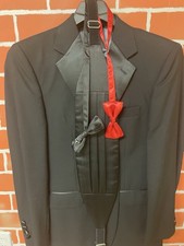 Stafford Tailored Tuxedo Men's Size 50R Jacket, Pants 40 X 32, Shirt 17 1/2