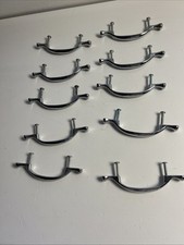 Lit Of 10 Vintage 5 Chrome Drawer Pulls Taiwan