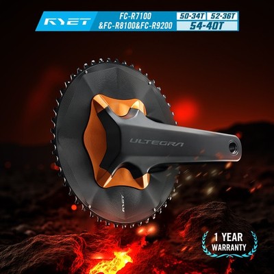 Aero Road Bike Chainring 50-34T 52-36T 54-40T for Shimano Ultegra