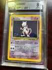 1999 BASE UNLIMITED #10 MEWTWO HOLO BGS 8