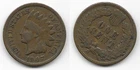 1907 Indian Head penny 1 cent 1c F fine