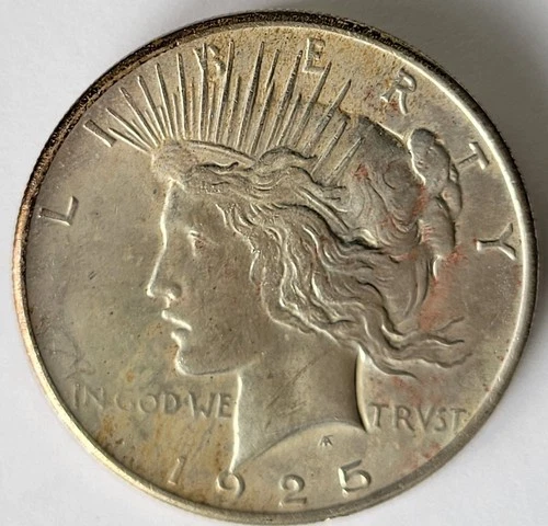 1925 P Philadelphia Mint Peace US Silver Dollar 90% Silver US