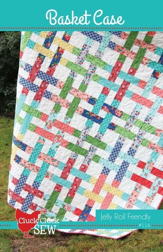 Quiltmuster KORB ETUI Moda CLUCK CLUCK SEW Jelly Roll Friendly - Bild 1 von 3
