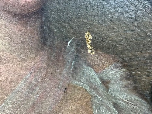 1901 OBRA MAESTRA Pintura al óleo Retrato Hermosa MUJER JOVEN Kate Adler GREUTZ - Imagen 6 de 12
