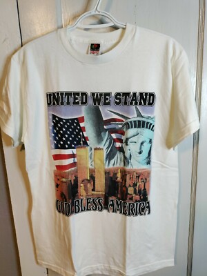 Vintage 9/11 United We Stand USA T-Shirt Men's Size Medium